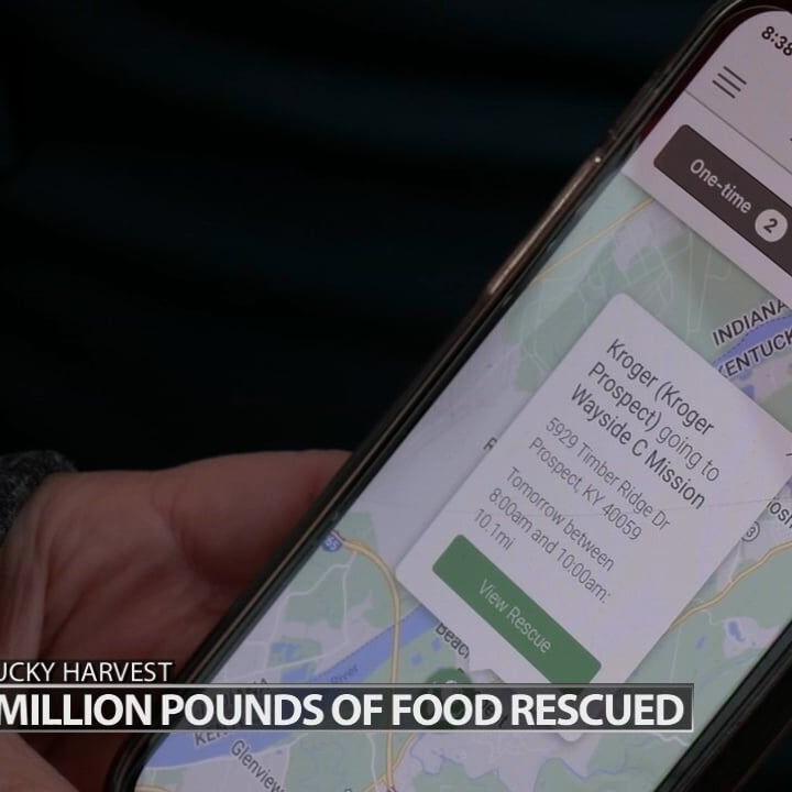 2 million pounds of food rescued by Kentucky Harvest